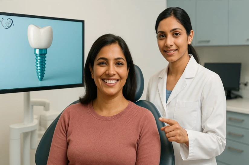 Dental Implant Illustration